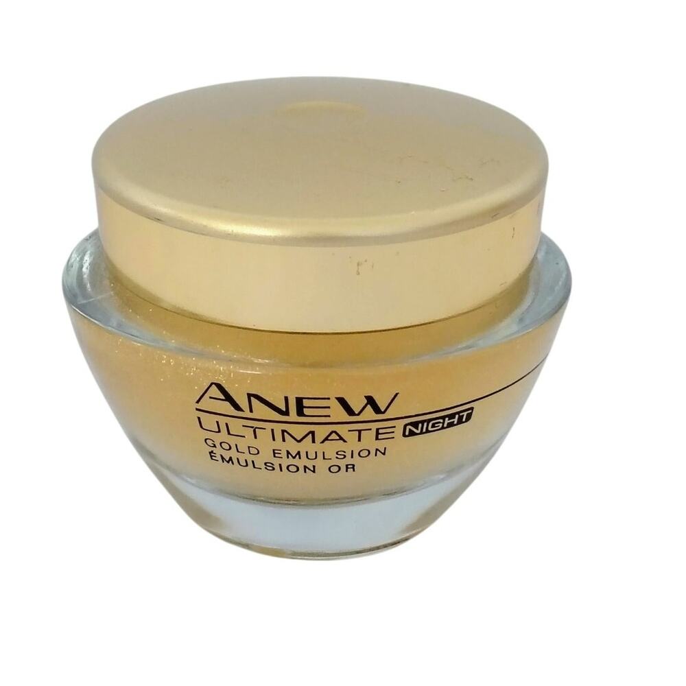 Avon Anew Ultimate Night Gold Emulsion Cream Serum 1.7 oz. Discontinued